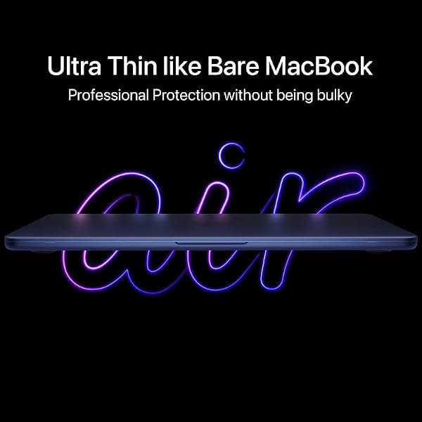 Soonjet Matte Case for MacBook Air 13/13.6-inch (M5/M4/M3/M2, 2026-2022 Models A3449 A3240 A3113 A2681), Lightweight | Scratch & Fingerprint Resistant | Closes Seamlessly | for Work, Travel & Study by soonjet - Image 8
