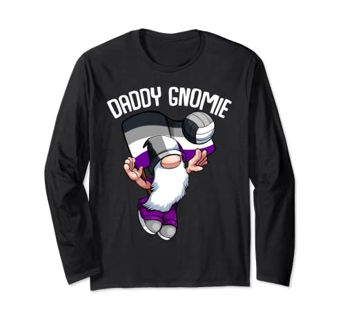 LGBT-Q Asexuality Ace Pride Nain de Volleyball Manche Longue