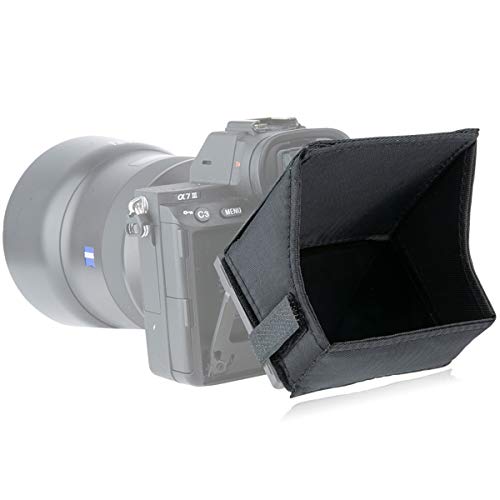 NICEYRIG Sun Shade for A7iii /A7Riii /A7ii /A7Sii /A7Rii /A7 /A9 Sony Camera