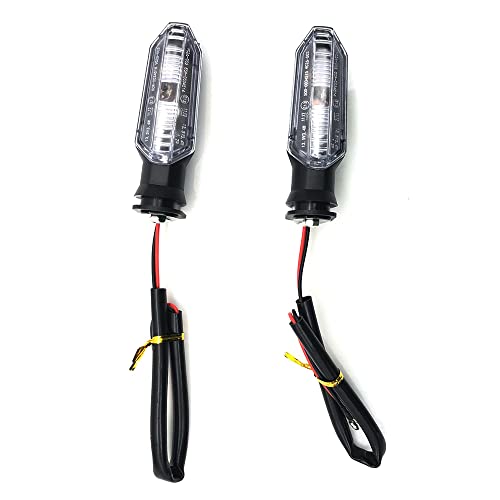 ESPEEDMTC for Honda CB500X CB500F CBR500R 2019-2022 Turn Signals Front Rear Light Shift Taillights Blinker Indicator Motorcycle Acessories Parts (Clear Shell)
