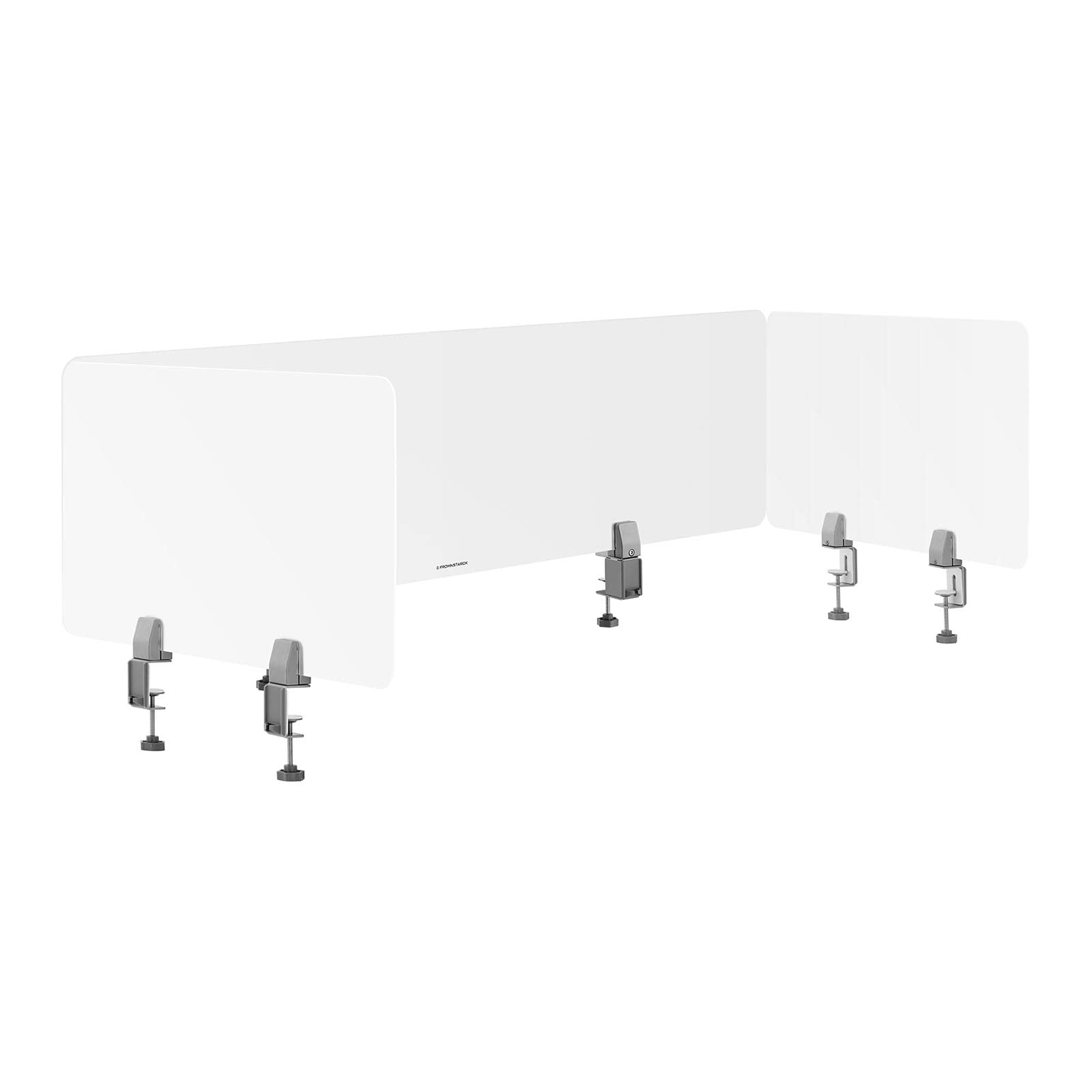 Fromm & Starck Star_DD_03 Schreibtischtrennwand 3er-Set mit 2 Größen: 1500 x 400 mm, 750 x 400 mm Trennwand Schreibtisch Sichtschutz Schreibtisch Schreibtisch-Sichtschutz