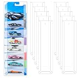 Noviatrix 10 Stück Modellauto-Vitrine Wandmontage, hot Wheels aufbewahrung