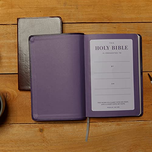 Image of KJV Holy Bible: Large Print Thinline, Black Leathersoft, Red Letter, Comfort Print: King James Version