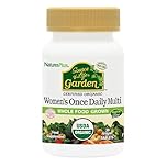 NaturesPlus Source of Life Garden Women's Daily - Organic Women Multivitamins Supplement, Energy and Immune Support - Iron, Vitamin D, Biotin, Maca and Cranberry - Vegan, Gluten Free - 30 Tablets