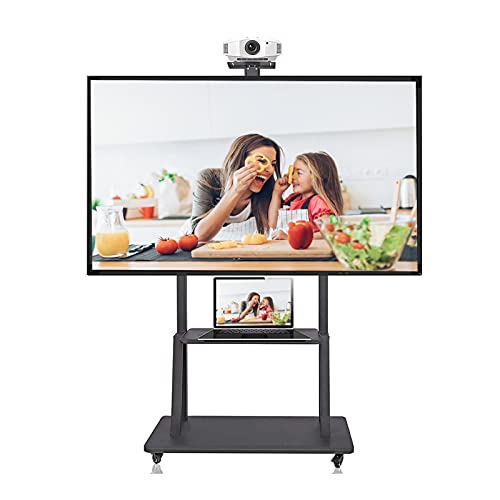 Soporte móvil universal para TV con ruedas y altura ajustable miniatura 1