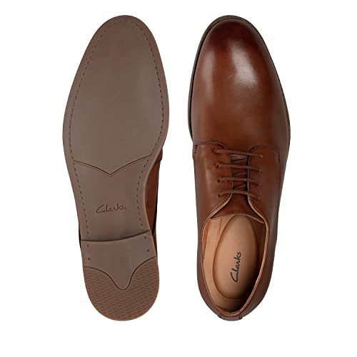 Image of Clarks Men's Stanford Walk Derbys, Brown (Tan Leather Tan Leather), 11 UK