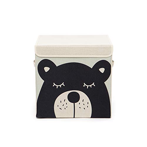 Caixa Organizadora Infantil Com Tampa - Urso Abu