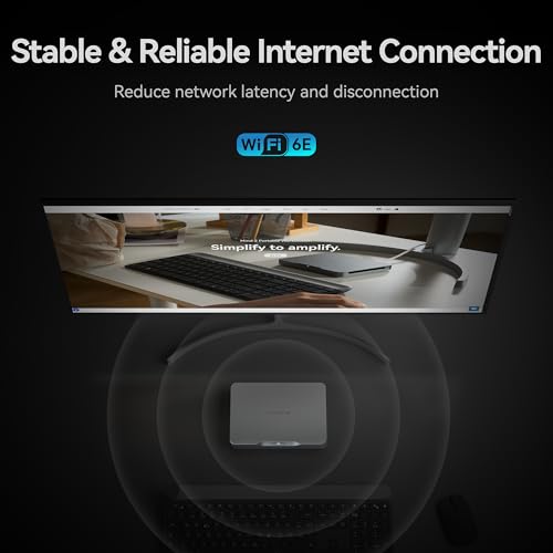 Image of Khadas Mind 2 Mini PC - Intel Core Ultra 7 155H (16 Cores, 22 Threads, up to 4.8GHz) - 32GB LPDDR5+1TB SSD Portable Desktop PC with HD Graphics and AI Creation | BT 5.3 | 4K /8K UHD | Windows 11 Home