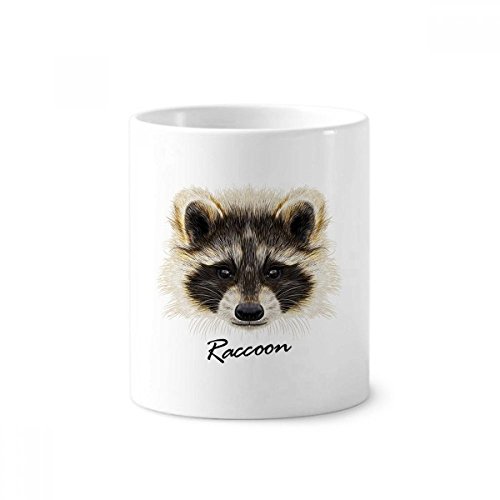 Raccoon marron Petit Espiègle résout le désordre de vos brosses à dents et crayons