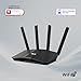 ASUS RT-BE58U - Erweiterbarer WLAN-Router 7 AiMesh, 4K-QAM, MLO, WAN/LAN 2,5G mit KI-Erkennung, Vier 1G-Ports, kommerzielle Netzwerksicherheit, Kindersicherung, Kindernetzwerk, VPN