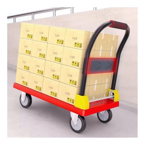 HandTruck carrito plegable multifuncional plegable portátil negro miniatura 6