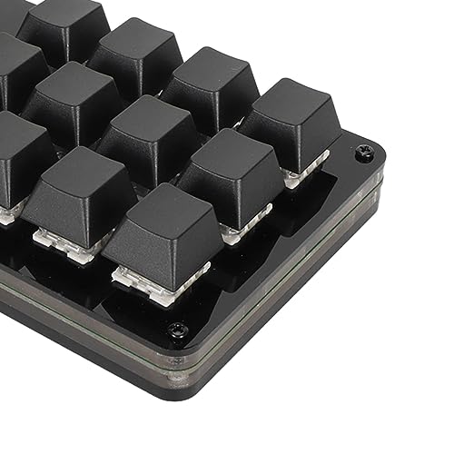 Clavier mécanique programmable à une main Cuifati avec 12 touches RGB et 3 boutons - 6