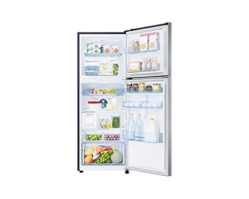 Image of Samsung 336 L 3 Star Inverter Frost Free Double Door Refrigerator Appliance (RT37A4633UT /HL, Pebble Blue, 2022 Model)