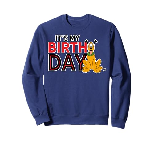 Disney Pluto My Birthday sweat confortable pour éviter les vêtements inconfortables