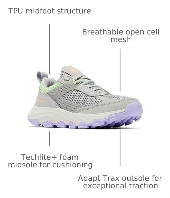 Image of Columbia Hatana Breathe Shoes for Men - Textile Lining and Insole with Back Pull Tab, Convenient and Performing Shoes