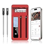 ROUUO Smart Wireless Meat Thermometer with Dual Probes - Advanced Bluetooth Cooking Thermometer for Perfect Grilling, Smoking, Oven Roasting & Air Frying