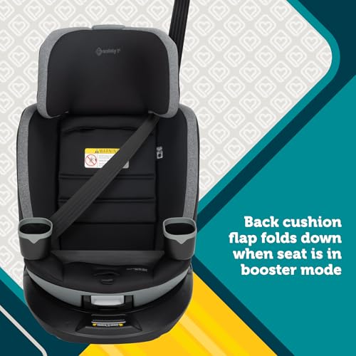Safety 1st Turn and Go 360 DLX 360 Car Seat, Rotating All-in-One Convertible Car Seat, Sand Bucket - image 7