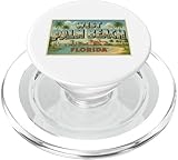 Photo Gallery grafica artistica per souvenir vintage della città di west palm beach, florida popsockets popgrip per magsafe Photo Gallery grafica artistica per souvenir vintage della città di west palm beach, florida popsockets popgrip per magsafe