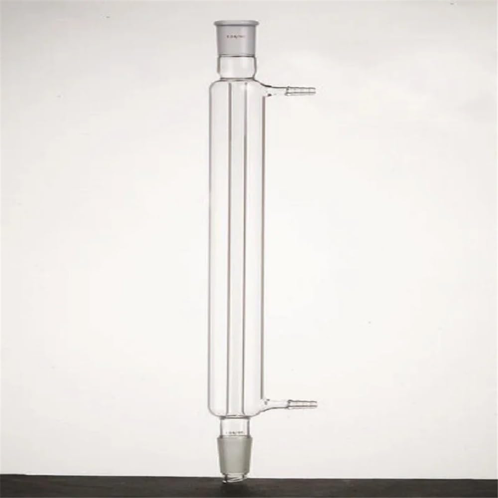 Prostokondensator 14/20 19/22 24/40 29/42 Φ 8 mm/10 mm Mała dysza prosta borokrzemowa C20 Sprzęt laboratoryjny