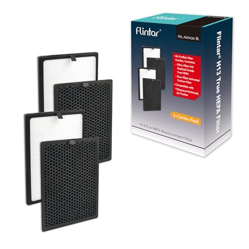 Image of AirMax 8L Replacement Filter, Compatible with Okaysou AirMax8L Air Purifier, Blue Ultra Filter and Activated Carbon Filter