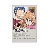 Toradora Anime Poster (16) Poster Decorative Painting Canvas Wall Art Living Room Posters Bedroom Painting 08x12inch(20x30cm)