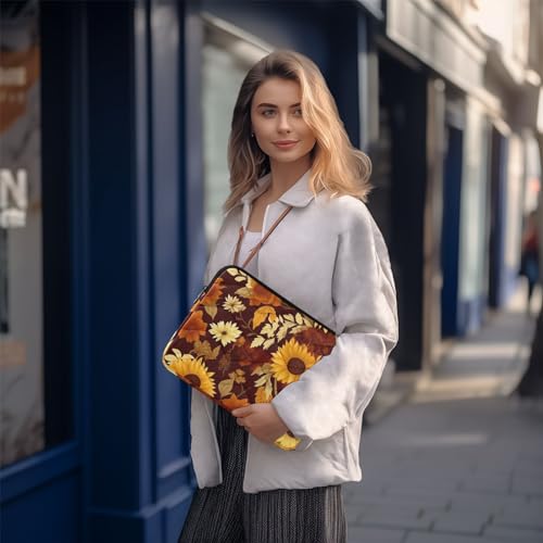 Funda para portátil de 13-14 pulgadas Sunflower Autumn impermeable miniatura 7