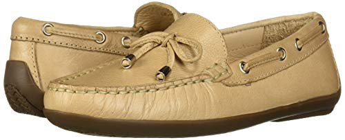 Image of Driver Club USA Kids' Genuine Leather Made in Brazil Nantucket 2.0 Tiebow Driver Loafer