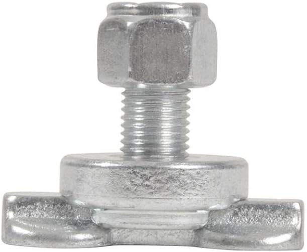 Universal Fit Trailer Hook Screw Mount Tiedown Anchor Point M10*30mm M10 Compatible with European Standard Compatible with Snowmobile Van Airline Track Aftermarket Replacement(4pcs)