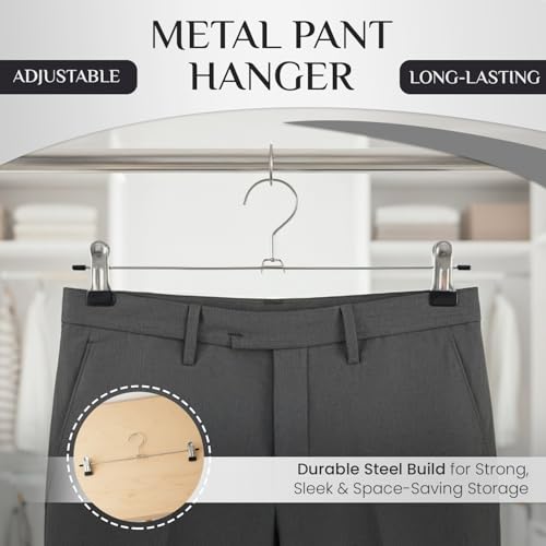 La mejor selección de Perchas para pantalones los mejores 10. 12 Imagen adicional