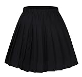 Yukari Takeba Cosplay Costume Guide Pleated School Skirt in Black