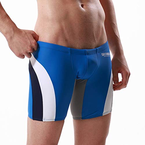 Bañador Piscina Hombre - Calzoncillos de Natación para Hombre con Diseño a y Tejido de Nailon Transpirable