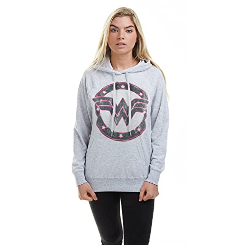 Sweat-shirt DC Comics Wonder Woman avec finitions premium femme