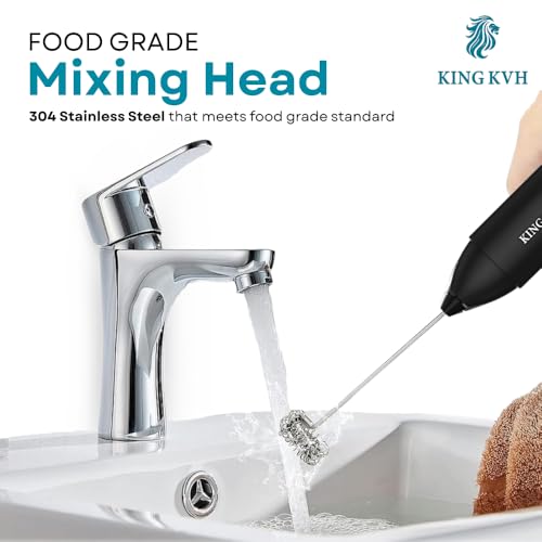 Image of Electric Milk Frother & Coffee Beater | 3-Speed Type-C Rechargeable Handheld Mixer with Dual Spring Whisk | Portable Foam Maker for Latte, Cappuccino, Matcha & Hot Chocolate