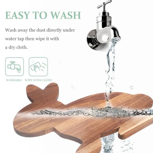 Planche à découper en bois lapin minkissy pour simplifier vos buffets de Pâques - 4