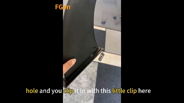 GHEART SUP Finne 9 Zoll - Abziehbare Surfboard Flosse Für Paddleboards