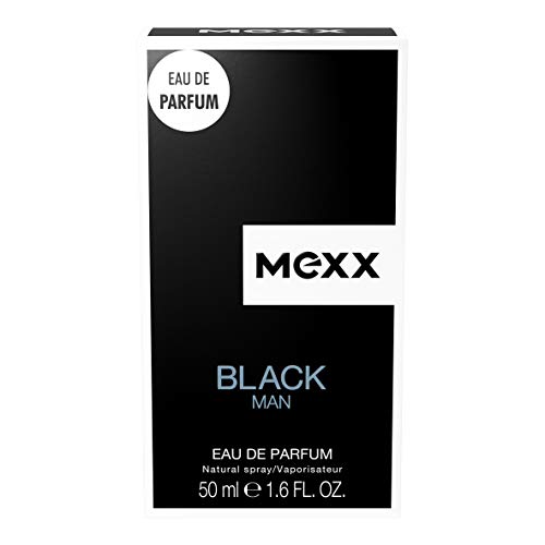 Mexx Black Man Eau de Parfum - langanhaltender Herrenduft, 50 ml (1er pack) - Image 4