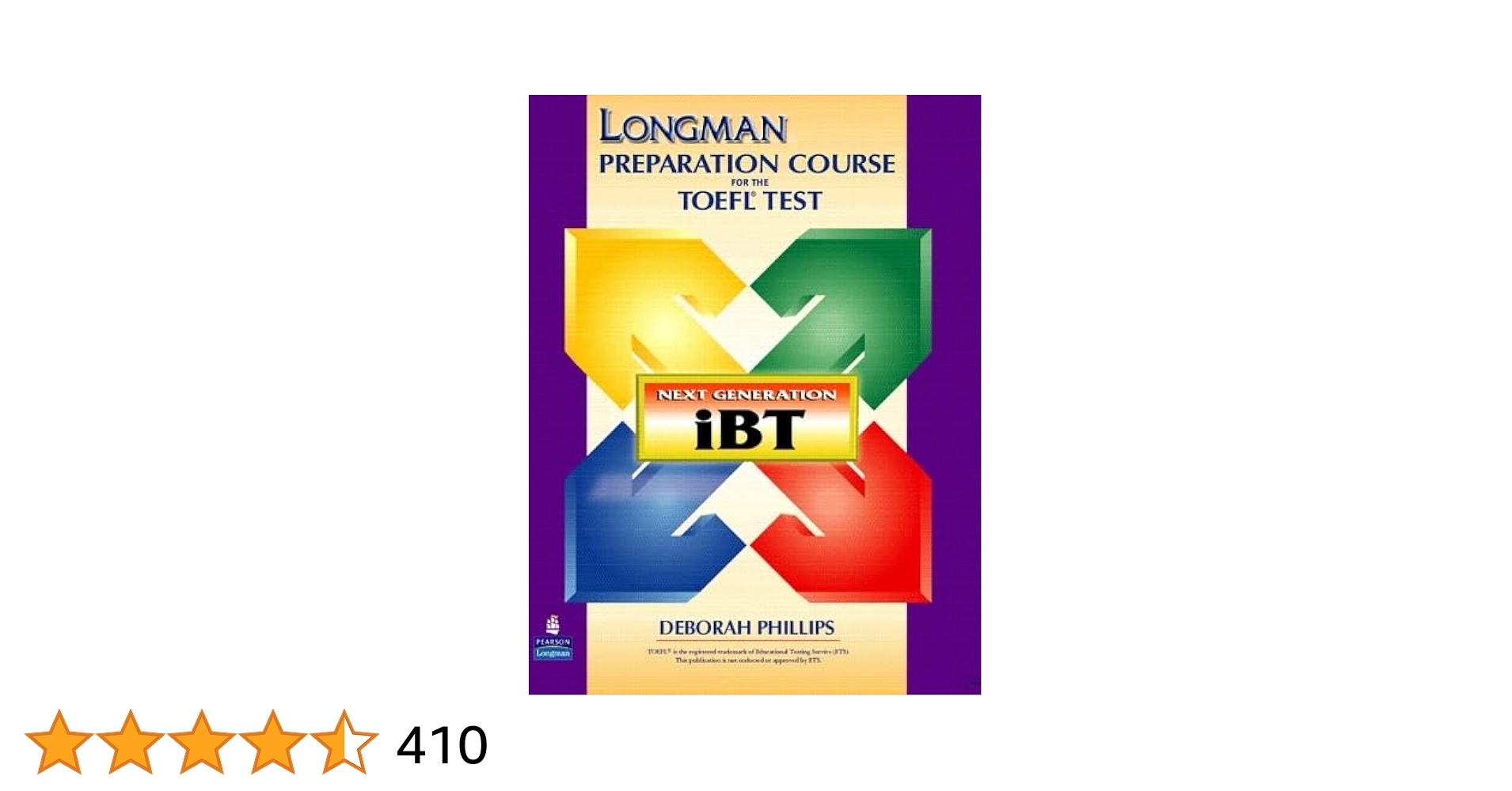 ロングマンパ-フェクトパックＴＯＥＦＬ　ｉＢＴ Ｎｅｘｔ　ｇｅｎｅｒａｔｉｏｎ　ｉＢＴ  /Ｐｅａｒｓｏｎ　Ｅｄｕｃａｔｉｏｎ（洋書/デボラ・フィリップス（大型本） ロングマンパ-フェクトパックTOEFL iBT Next