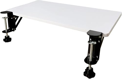 Miniatura 8 de Y&J Soporte de brazo para codo, abrazadera ergonómica de bandeja de extensión de escritorio, sin perforaciones, fácil de instalar, reduce la fatiga