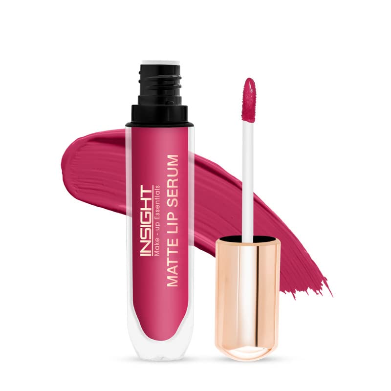 Insight Cosmetics Matte Lip Serum|Ultra Matte Flawless Texture|Smudge Proof| Water Proof| Long Lasting| Non Trasferable|One Strock Application|Lght Weight formula (LG45-17)