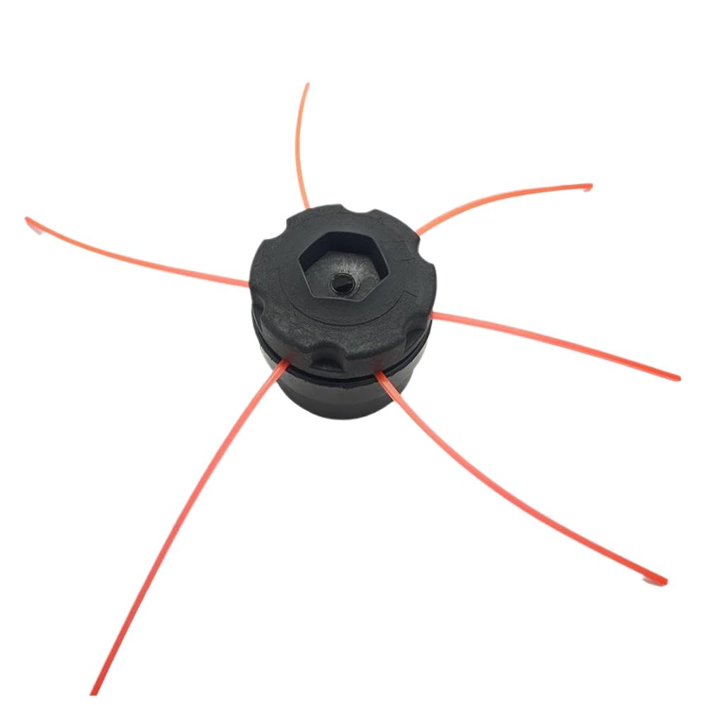 Cabezal de desbrozadora de plástico Universal Compatible con cortadoras de Hilo portátiles