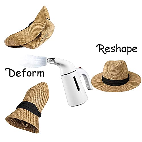 Girls Floppy Beach-Hat Wide-Brim - Summer Travel Straw-Sun-Hat for Kids 5 to 19 Years (21.26" for 5-9T; 22.05" for 9-19T)2