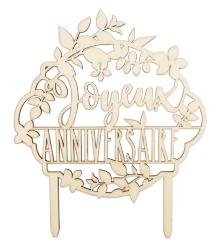 Scrapcooking Cake Topper Happy Birthday