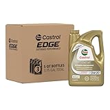 Castrol Edge Extended Performance 0W-20 Advanced Full Synthetic Motor Oil 5 Quart, Pack of 3