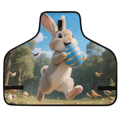Delantal cruzado con bolsillo para hombres y mujeres miniatura 1
