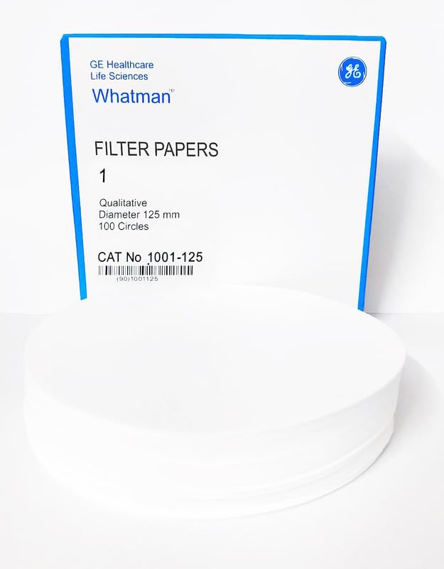Whatman 125 mm Filter Paper Grade-1 / Qualitative Round Sheets Pack of 100-image-3