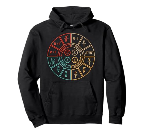 Ohms Law Diagram For Electrical Engineer Pullover Hoodie