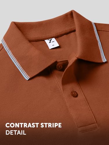 Image of XYXX Accent Men's Solid Cotton Polo T Shirt | Collar Tshirts | Half Sleeves | Solid-Slim Fit