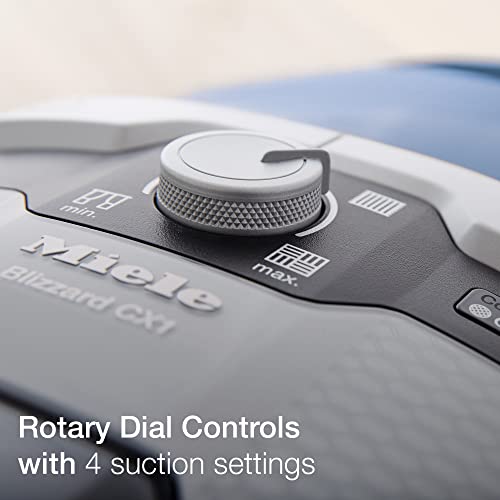 Miele Blizzard Cx1 Turbo Team Bagless Canister Vacuum, Tech Blue - Portable, Household #TOP4