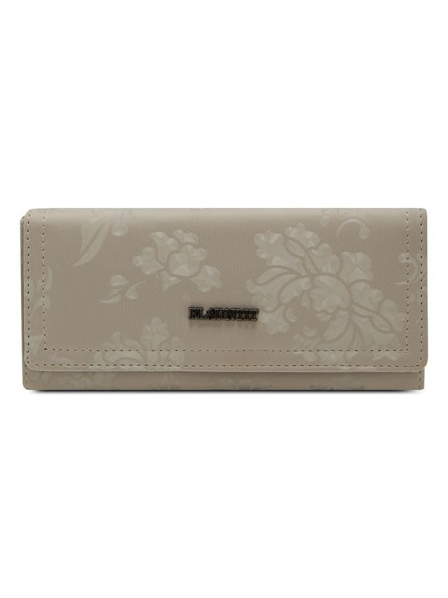 Wallets for Women | Faux Leather Small Purse | Calm Flaunt It | Perfect for Daily Use, Office & Gift for Women (LightGrey)-image-42