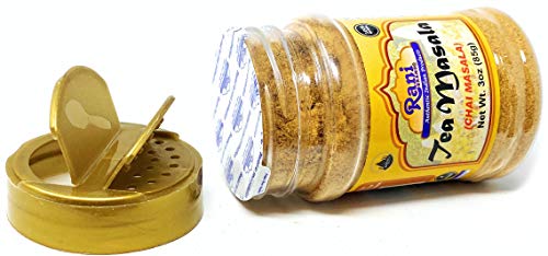 Rani Tea (Chai) Masala Indian Spice Blend 3Oz (85G) Pet Jar ~ All Natural | Vegan | Gluten Friendly | Salt & Sugar Free | Non-Gmo | No Colors | Indian Origin #TOP7